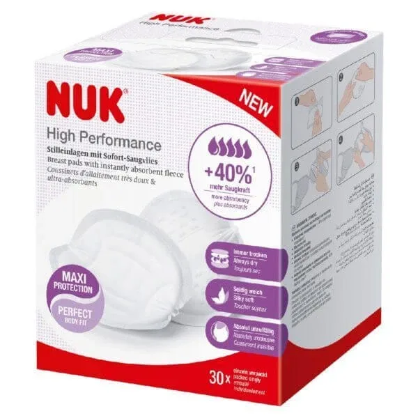 Tampoane pentru sân de înaltă performanță NUK x30 — preț și oferte