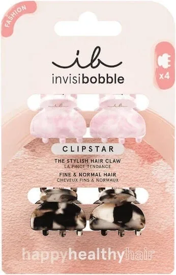 AMBITAS Invisibobble Clipstar Happy Healthy Hair Mini Clipstar 4 bucăți — preț și oferte