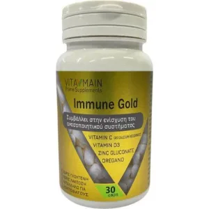 VITAMAIN Supliment Immune Gold pentru susținerea sistemului imunitar 30 capsule