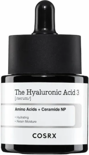 COSRX Acidul hialuronic 3 aminoacizi + Ceramide NP Ser hidratant pentru față cu acid hialuronic 20ml
