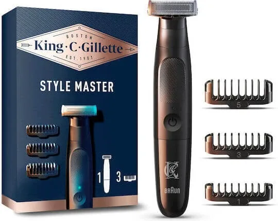 GILLETTE King C Style Master Master Mașină de bărbierit facială reîncărcabilă — preț și oferte