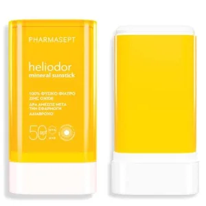 PHARMASEPT Heliodor Mineral Sunstick Protecție solară față și corp SPF50, 25g