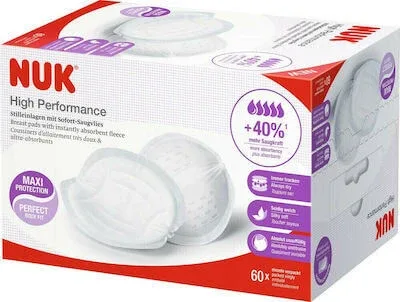 Tampoane de sân NUK de înaltă performanță 60 de bucăți — preț și oferte