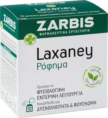 LAXANEY Băutură cu amestec 100% pe bază de plante de Senna și Fenicul pentru funcția intestinală normală, împotriva constipației și balonării 10 plicuri x 2gr — preț și oferte