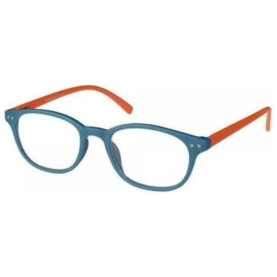 EYELEAD Ochelari de prezbiopie E154 Albastru-portocaliu Structură osoasă 3.50 — preț și oferte