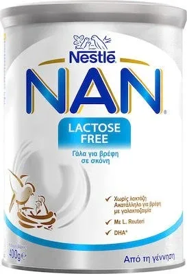 NAN Lapte fără lactoză pentru sugari cu intoleranță la lactoză 400gr — preț și oferte