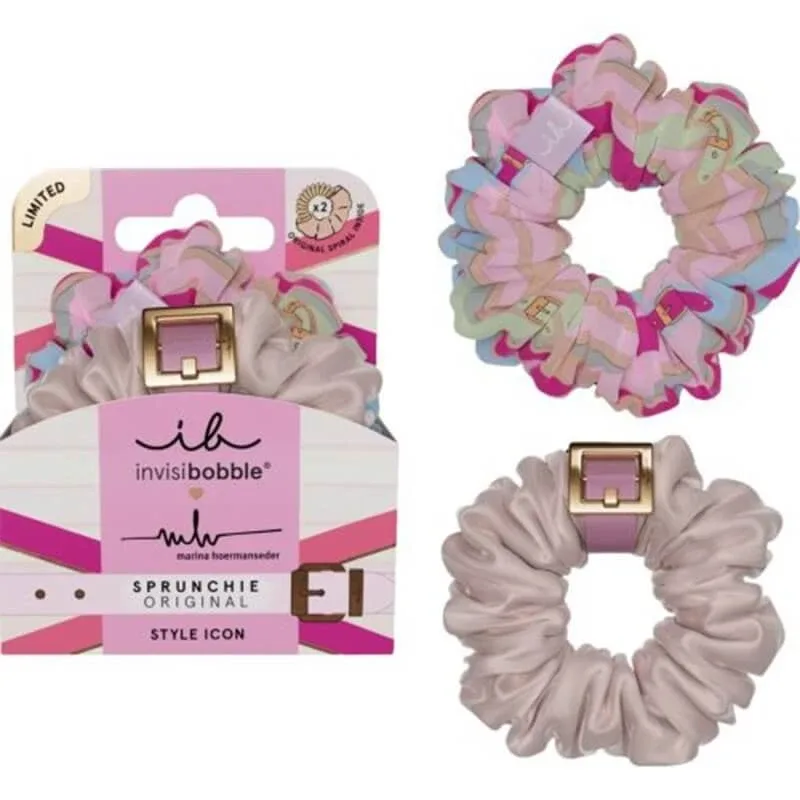 AMBITAS Invisibobble Sprunchie Buckle Fantasia 2 bucăți — preț și oferte