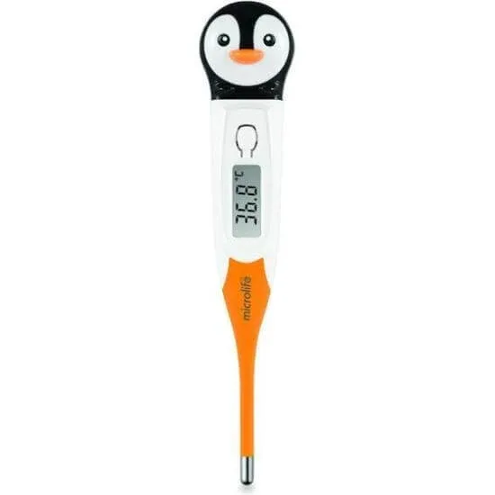 MICROLIFE MT 720 Termometru digital Termometru digital pinguin cu design pentru copii și margine flexibilă pentru utilizare confortabilă 1 buc — preț și oferte
