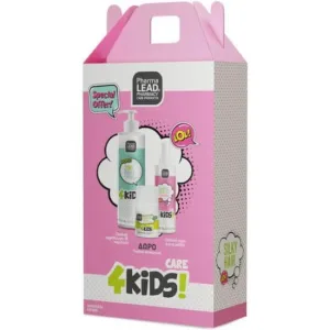 PHARMALEAD Promo Box 4kids Girl 2 în 1 Șampon Bubble Fun 500ml & Balsam de păr mătăsos 150ml & Hurry Up Roll-On 50ml 3pcs