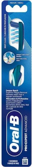 Periuța de dinți ORAL B Pro Pro Expert Advanced Deep Clean Medium — preț și oferte