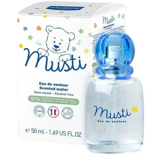 MUSTELA Musti Musti Eau de Senteur Parfum de apă parfumată pentru bebeluși și copii, 50ml — preț și oferte