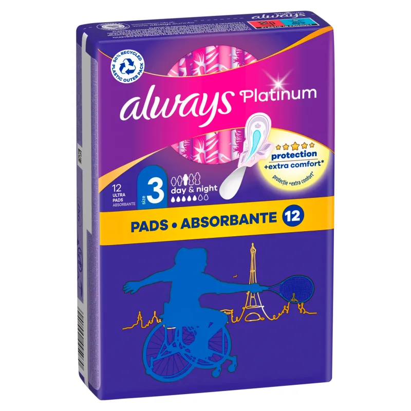 ALWAYS Platinum Day & Night (mărimea 3) 12 servețele — preț și oferte