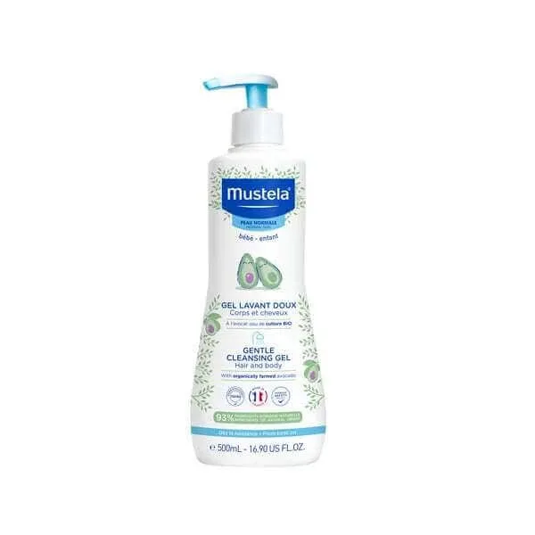 MUSTELA Gentle Cleansing Gel Gel de curățare pentru păr și corp, 500ml — preț și oferte