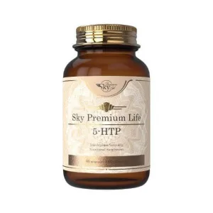 SKY PREMIUM LIFE Premium Life 5-HTP Supliment pentru îmbunătățirea bunei dispoziții psihologice 60 Capsule