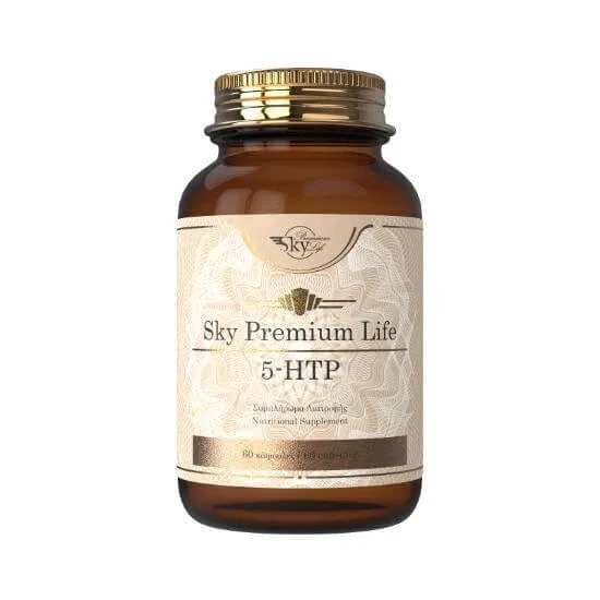 SKY PREMIUM LIFE Premium Life 5-HTP Supliment pentru îmbunătățirea bunei dispoziții psihologice 60 Capsule — preț și oferte