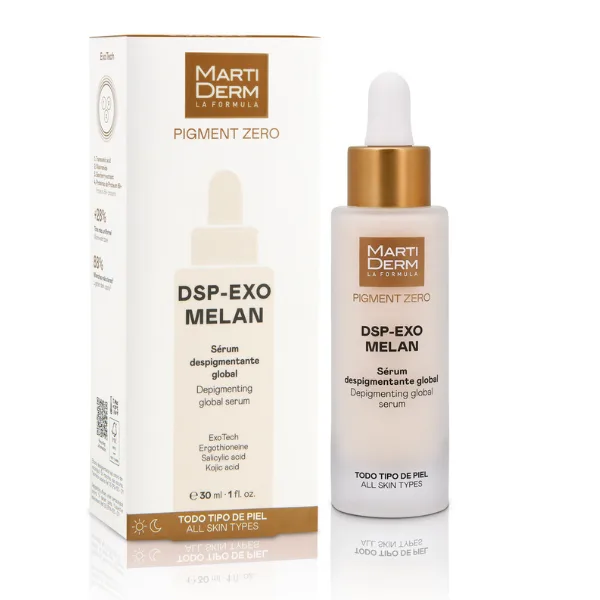 Ser depigmentant Exo Melan, Pigment Zero DSP, Martiderm | 30 ml — preț și oferte