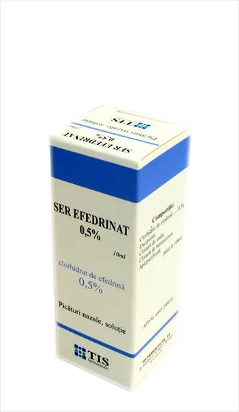 SER EFEDRINAT 0,5% X 1 TIS FARMACEUTIC — preț și oferte
