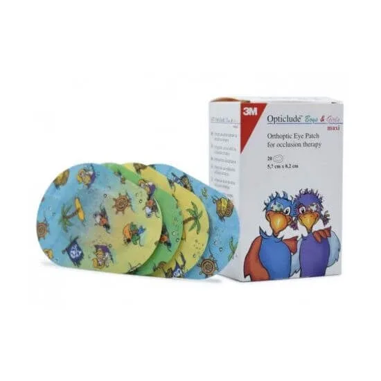 3M Opticlude Maxi bandaj ocular pentru copii x20 plasturi — preț și oferte