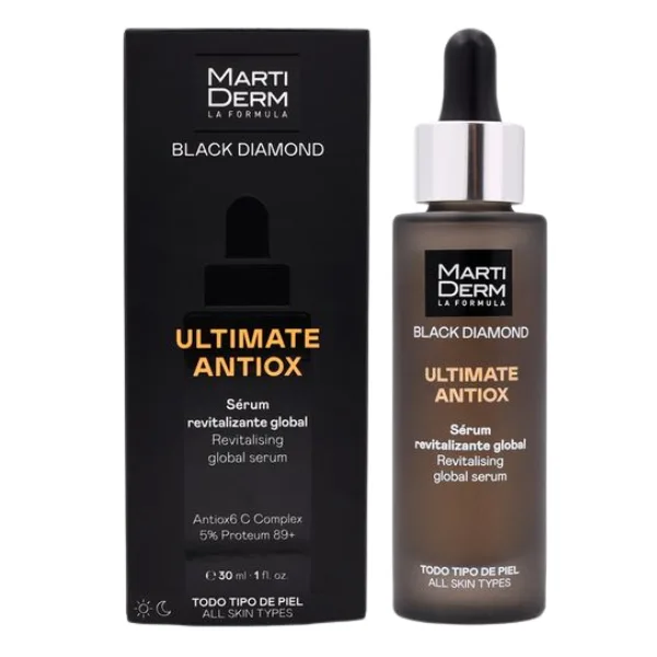 Ser facial antioxidant Ultimate Antiox, Black Diamond, Martiderm | 30 ml — preț și oferte