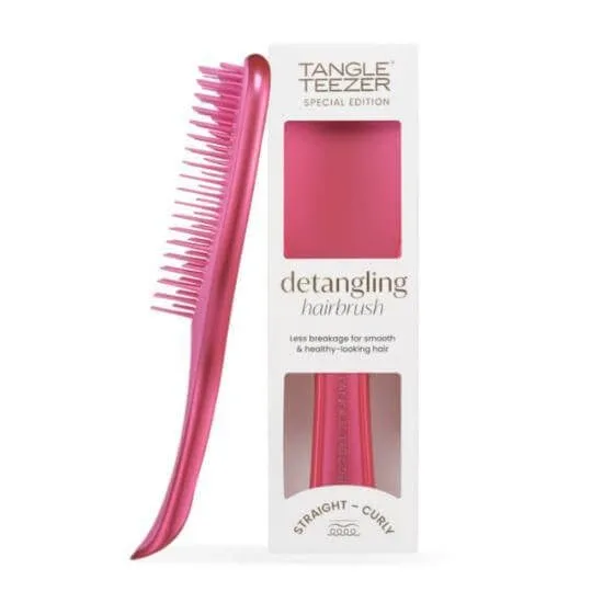 AMBITAS Tangle Teezer The Ultimate Detangler Perie de păr Ediție specială Perie de păr drept-curly pentru descurcare Fuchsia — preț și oferte