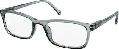 EYELEAD Ochelari de vedere - Ochelari de citit cu ramă Coquina gri transparent E181 +4.00 — preț și oferte