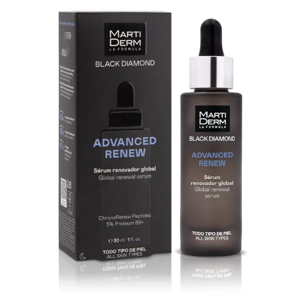Ser facial cu efect reinnoire Advanced Renew, Black Diamond, Martiderm | 30 ml — preț și oferte