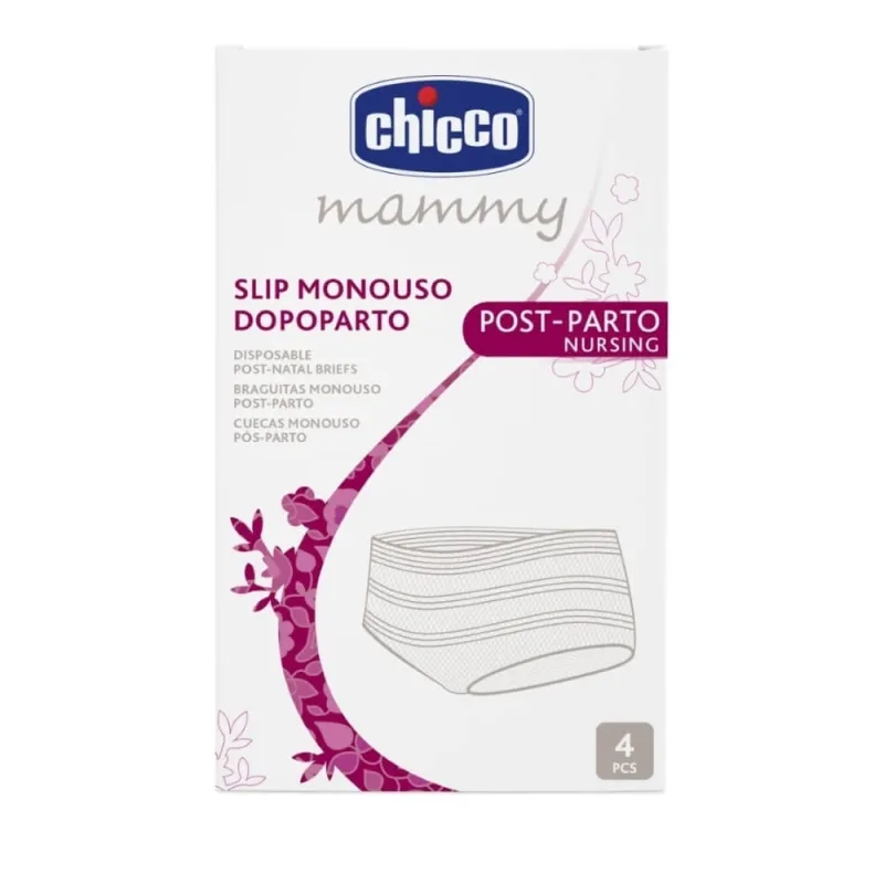 CHICCO Mammy Chiloți de unică folosință cu plasă elastică x4 bucăți — preț și oferte