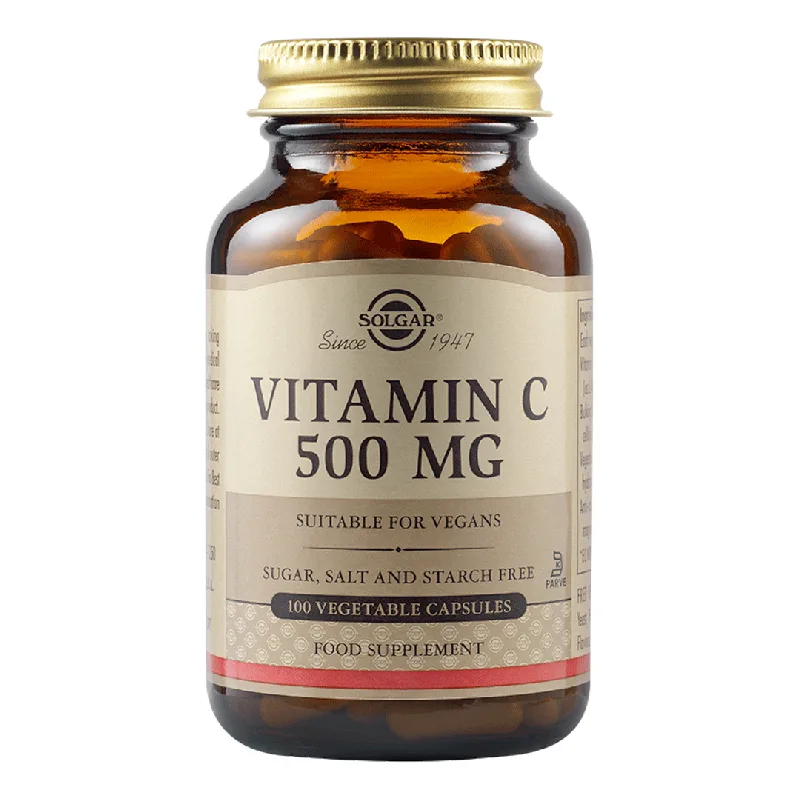 Vitamin C 500mg, 100 capsule, Solgar — preț și oferte