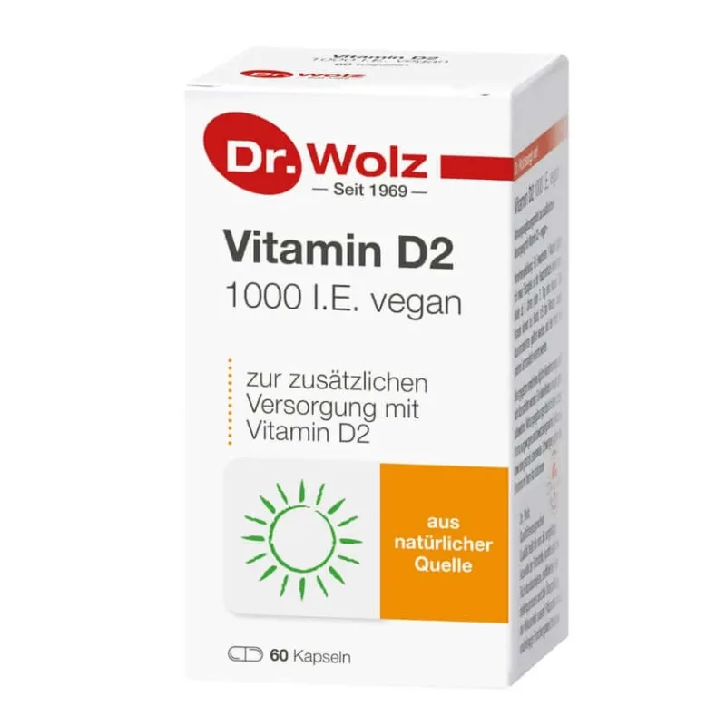 Vitamina D2 1000 U.I. capsule vegane 60 Capsule — preț și oferte