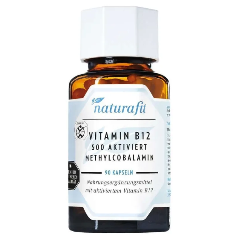 Naturafit Vitamina B12 500 µg activat K 90 St — preț și oferte