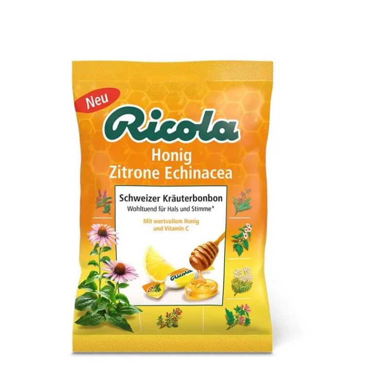 Ricola Miere de lămâie cu zahăr 75 g — preț și oferte