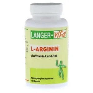 L-arginină 2894 Mg/tg plus vitamina C și 120 St — preț și oferte