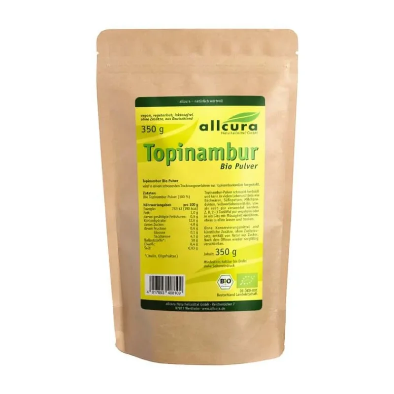 Pulbere de topinambur organic 350 g — preț și oferte