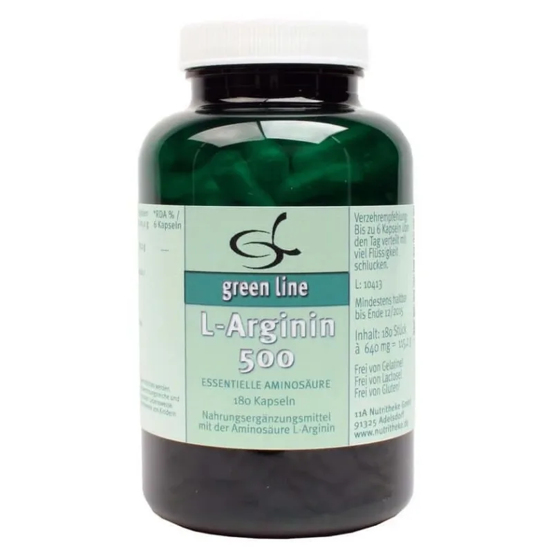 L-arginină 500 capsule 180 Capsule — preț și oferte