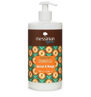 Messinian Spa | Gel de duș Family Fun Caise &amp; Mango | 750 ml
