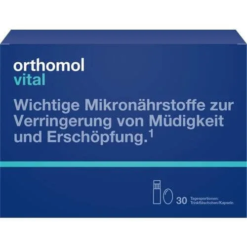 ORTHOMOL Vital sticle de băut / capsule pachet combinat. 30 buc. — preț și oferte