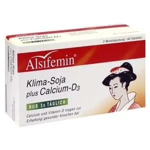 Alsifemin Clima Soia + Calciu + D3 Tablete 60 Capsule