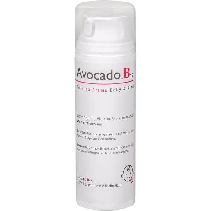 AVOCADO B12 Crema roz pentru bebeluși și copii 140 ml — preț și oferte