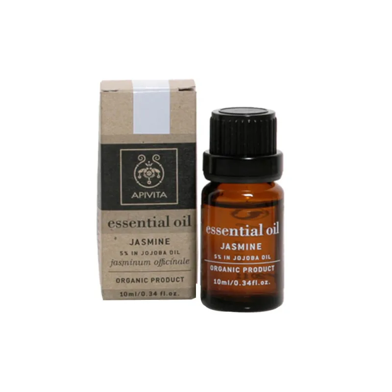 Apivita Organic Jasmine Essential Oil Jasmine 10% Solution In Jojoba Oil 10ml — preț și oferte