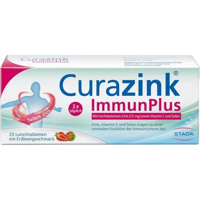 CURAZINK ImmunPlus Pastiluțe 20 Capsule — preț și oferte