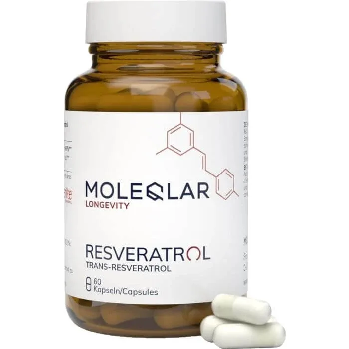 MOLEQLAR Resveratrol Trans-Resveratrol Capsule 60 Capsule — preț și oferte