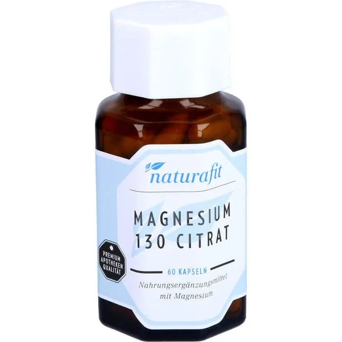 NATURAFIT Magneziu 130 Citr Capsule 60 Capsule — preț și oferte