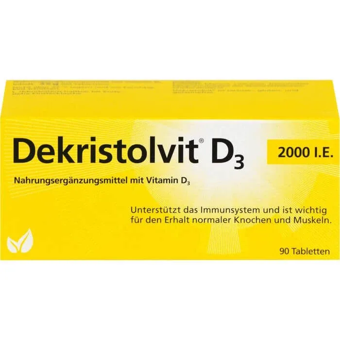 DEKRISTOLVIT D3 2000 I.E. Tablete 90 Capsule — preț și oferte