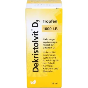 DEKRISTOLVIT D3 1000 I.U. picături 25 ml