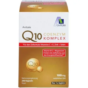COENZYM Q10 100 mg capsule+vitamine+minerale 240 buc.