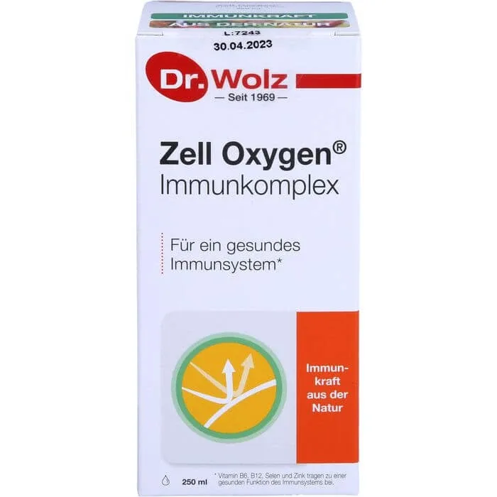 ZELL OXYGEN Complex imunitar lichid 250 ml — preț și oferte