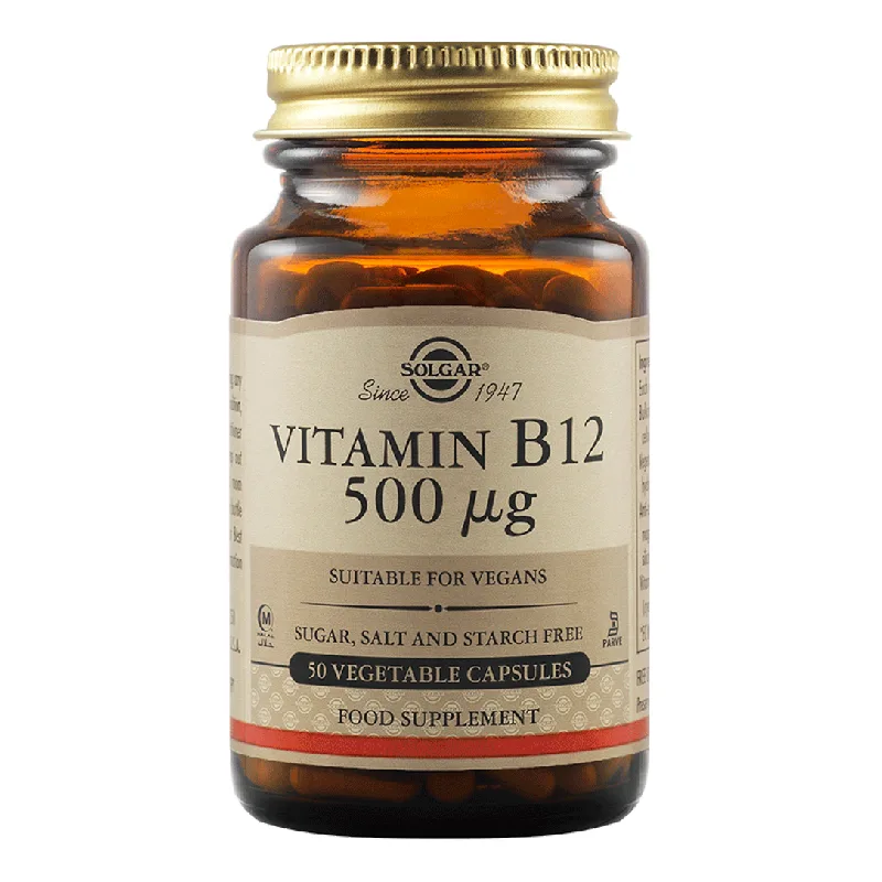 Vitamin B-12 500mg, 50 capsule, Solgar — preț și oferte