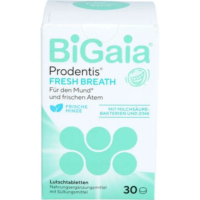 BIGAIA Prodentis pastilă respirație proaspătă 30 buc. — preț și oferte