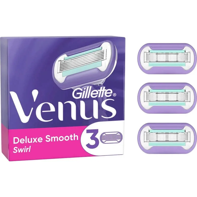 Gillette Venus Deluxe Smooth Swirl – 3 lame de schimb — preț și oferte