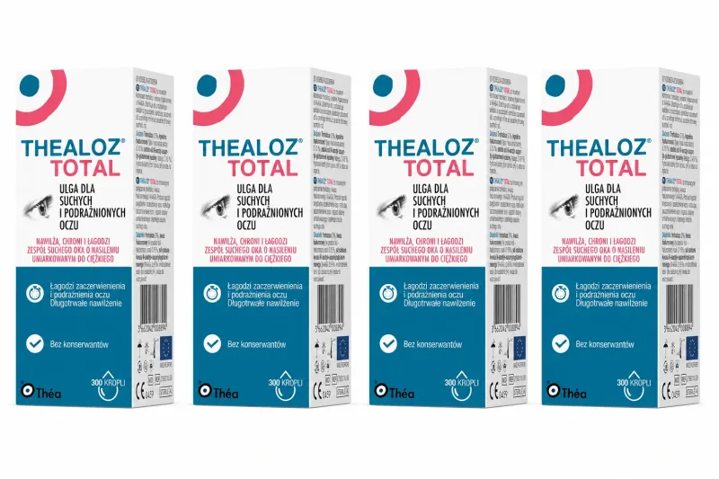 Thealoz Total, picături pentru ochi, 4x10 ml — preț și oferte
